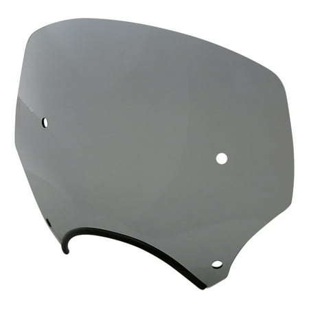Memphis Shades El Paso 15" Tall Black Smoke Sportshield, 7" Cut-Out (MEP5243)