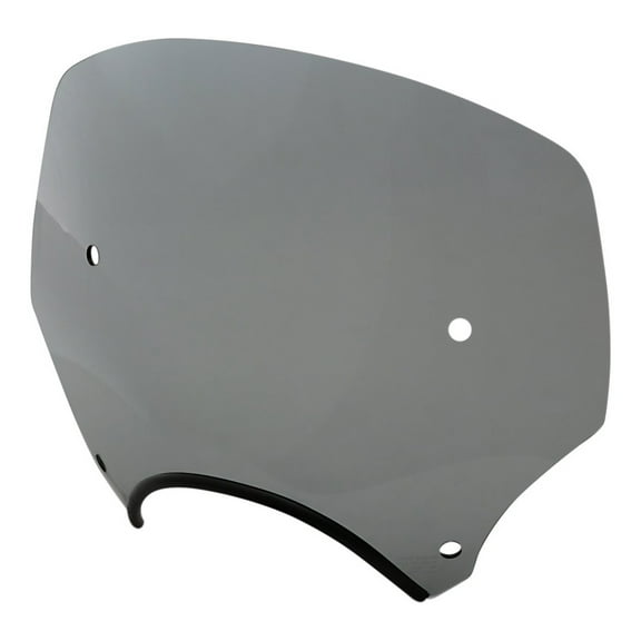 Memphis Shades El Paso 15" Tall Black Smoke Sportshield, 7" Cut-Out (MEP5243)