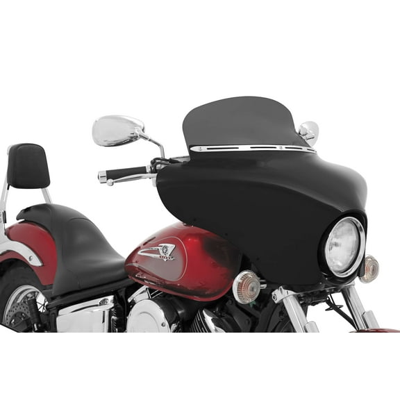 Memphis Shades Fairing Batwing #4 Blk Mem7091 New