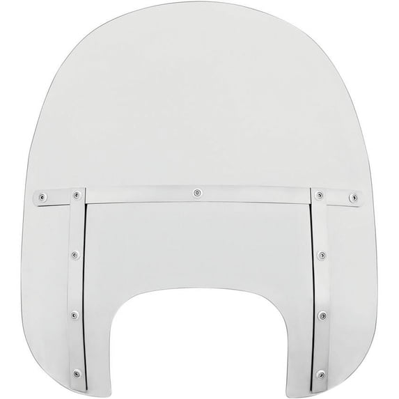 Memphis Shades MEM6200 Memphis Fats Windshield for Fat Boy - 17in. - Clear