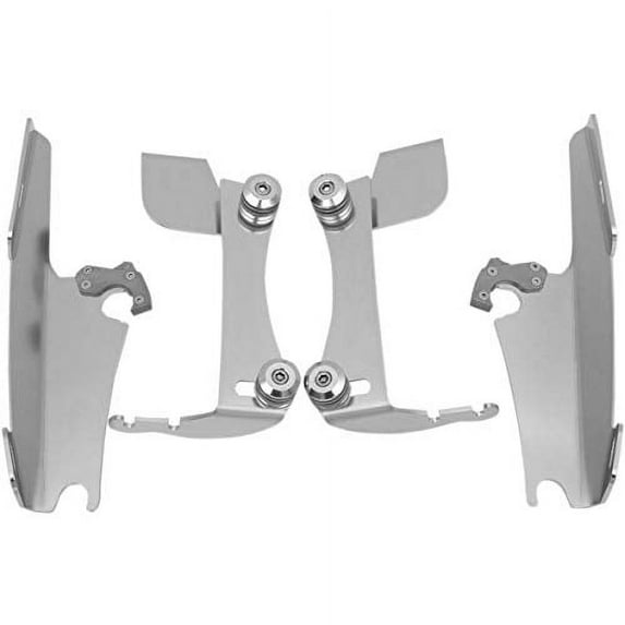 Memphis Shades MEM8963 Polished Trigger-Lock Mount Kit for Honda VTX1300R a