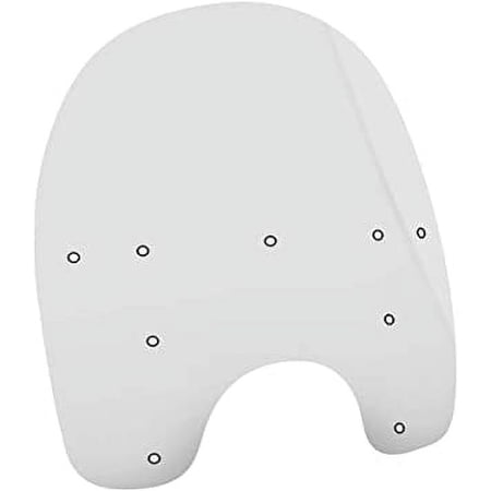 Memphis Shades MEP6320 Clear Windshield (Replacement Plastic For Harley-Dav