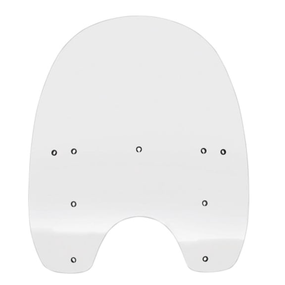Memphis Shades MEP6389 Replacement Plastic for HD Quick-Release Compact Windshield - 19in. - Solar