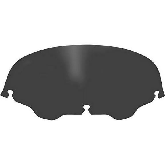 Memphis Shades MEP8101 Black Windshield (Replacement For Baggers 5" Hd 96-1