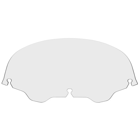 Memphis Shades MEP8140 Standard Windshield - 7in. - Clear