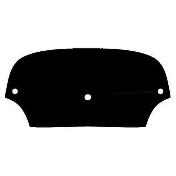 Memphis Shades MEP8501 Black Windshield (Batwing Fairing For Fairing 5")