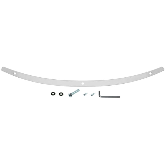 Memphis Shades Stainless Steel Windshield Trim Polished Solid (MEM0971)