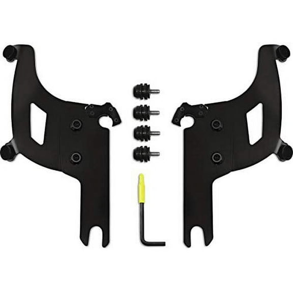 Memphis Shades Trigger-Lock Mounting Kit (Black/Bullet Fairing) for 04-07 H