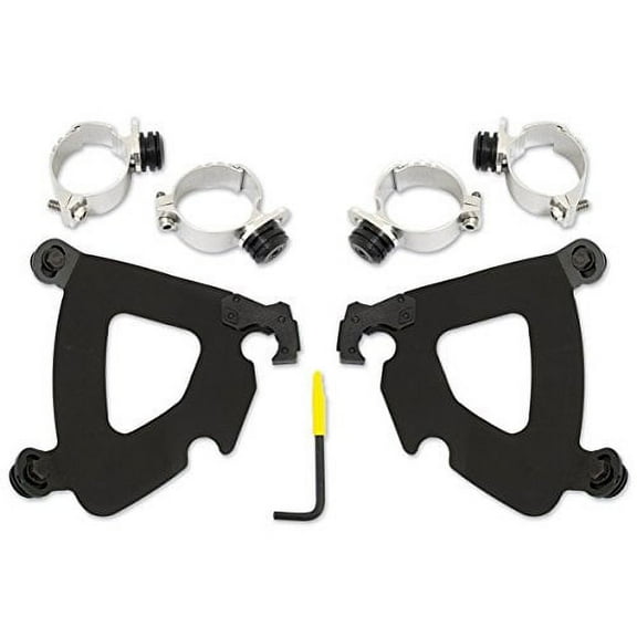 Memphis Shades Trigger-Lock Mounting Kit (Black/Gauntlet Fairing) for 07-17