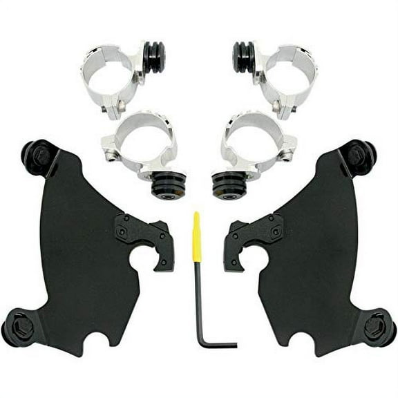 Memphis Shades Trigger-Lock Mounting Kit (Black/Gauntlet Fairing) for 09-19