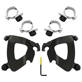 Memphis Shades Trigger-Lock Mounting Kit (Black/Gauntlet Fairing) for 16-20