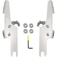 thumbnail image 1 of Memphis Shades Trigger-Lock Mounting Kit (Polished/Fats and Slim Windshield, 1 of 1