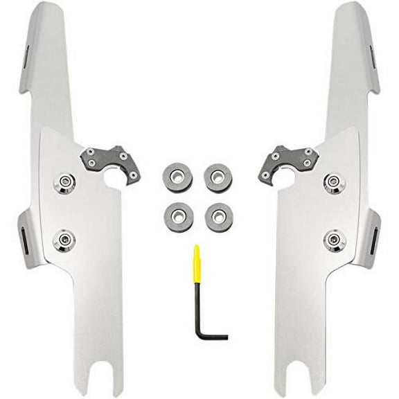 Memphis Shades Trigger-Lock Mounting Kit (Polished/Fats and Slim Windshield