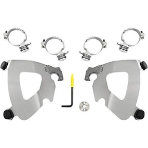 Memphis Shades Trigger-Lock Mounting Kit (Polished/Gauntlet Fairing) for 14