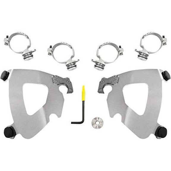 Memphis Shades Trigger-Lock Mounting Kit (Polished/Gauntlet Fairing) for 14