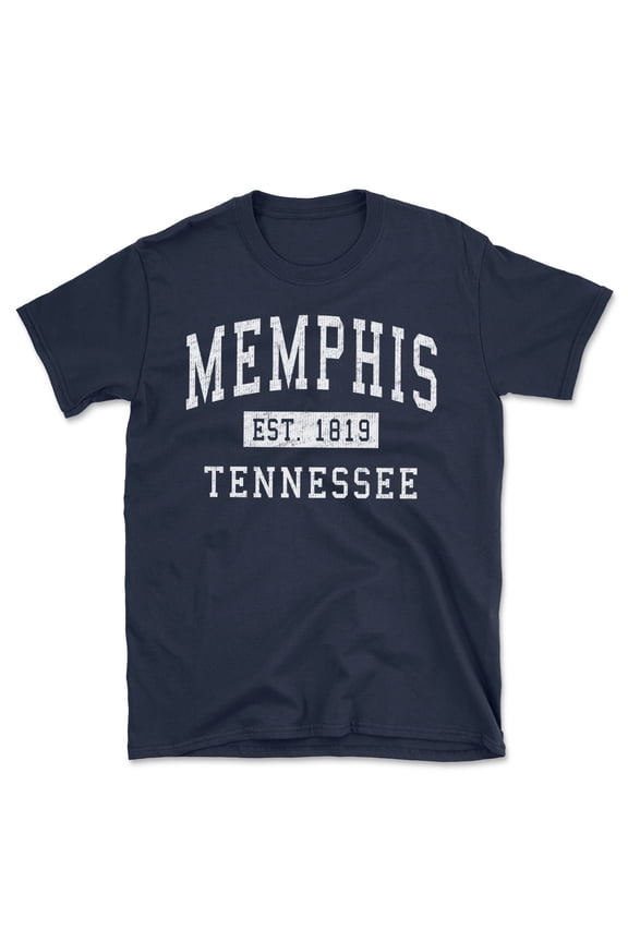 Memphis Tennessee Classic Established Men's Cotton T-Shirt