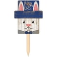 thumbnail image 1 of Memphis Tigers 16" x 19" Easter Bunny Yard Stake, 1 of 1