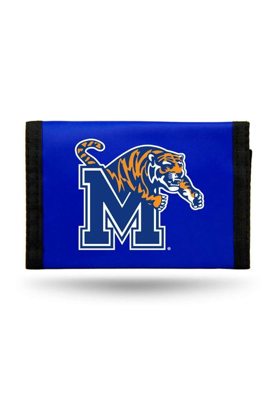 Memphis Tigers Nylon Tri-Fold Wallet