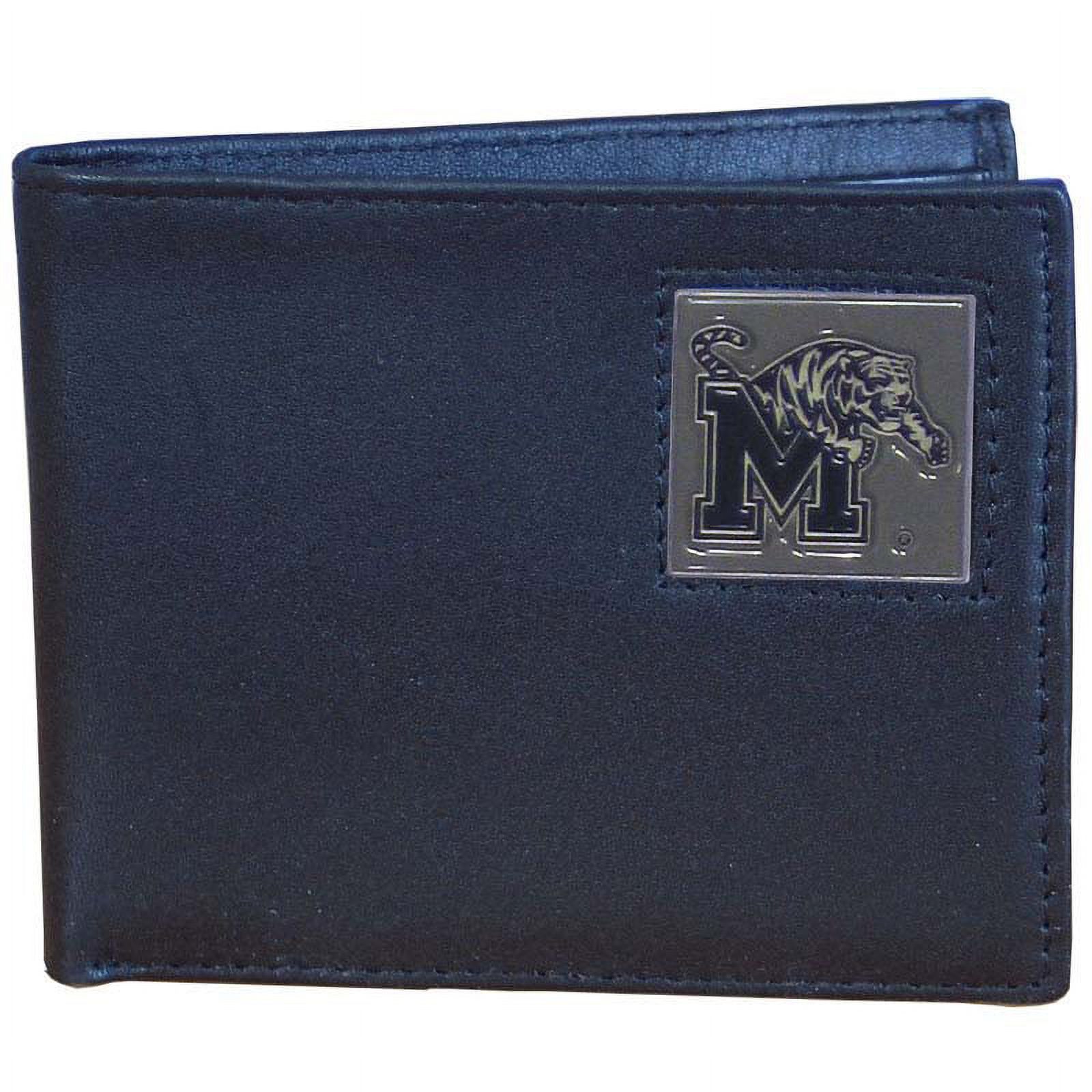 Memphis Tigers Official NCAA Leather Bi-fold Wallet by Siskiyou 159886 - image 1 of 2