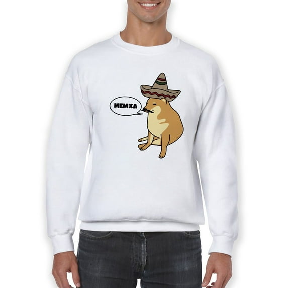 Memxa Sweatshirt Men -Smartprints Designs, Male 3X-Large