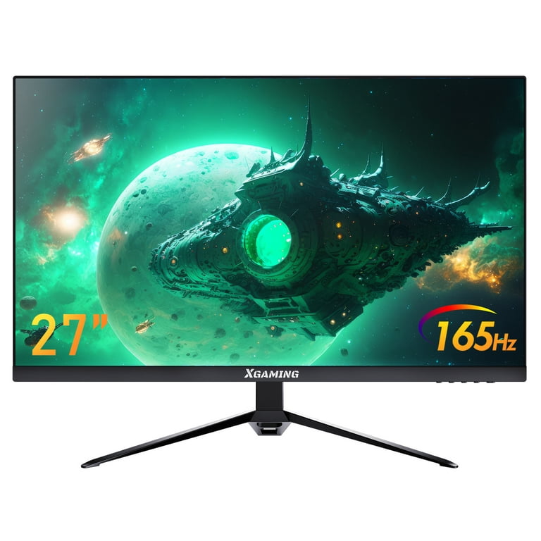 Memzuoix 27inch 165Hz Curved Gaming Monitor, 1440p 144Hz Gaming Monitor,  QHD 2K(2560x1440) PC Monitor, LCD Computer Monitor for Laptop with 2