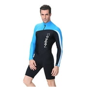 Men 1.5mm Neoprene Long Sleeve Wetsuit Surfing Diving Swimsuit