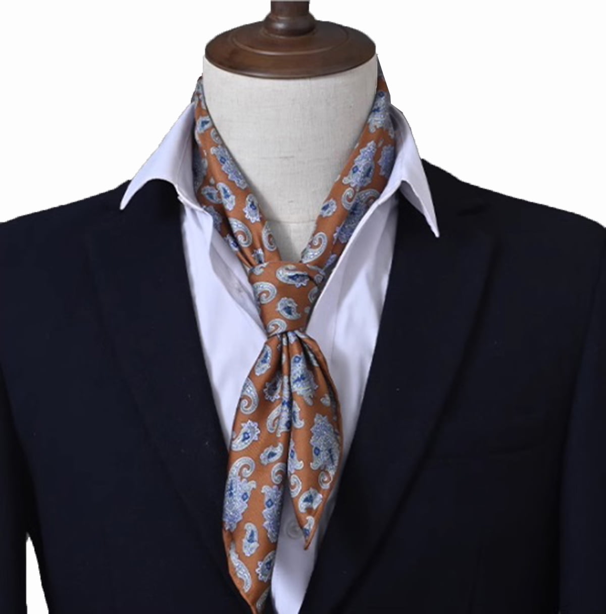 Men 100 Silk Square Scarf 26