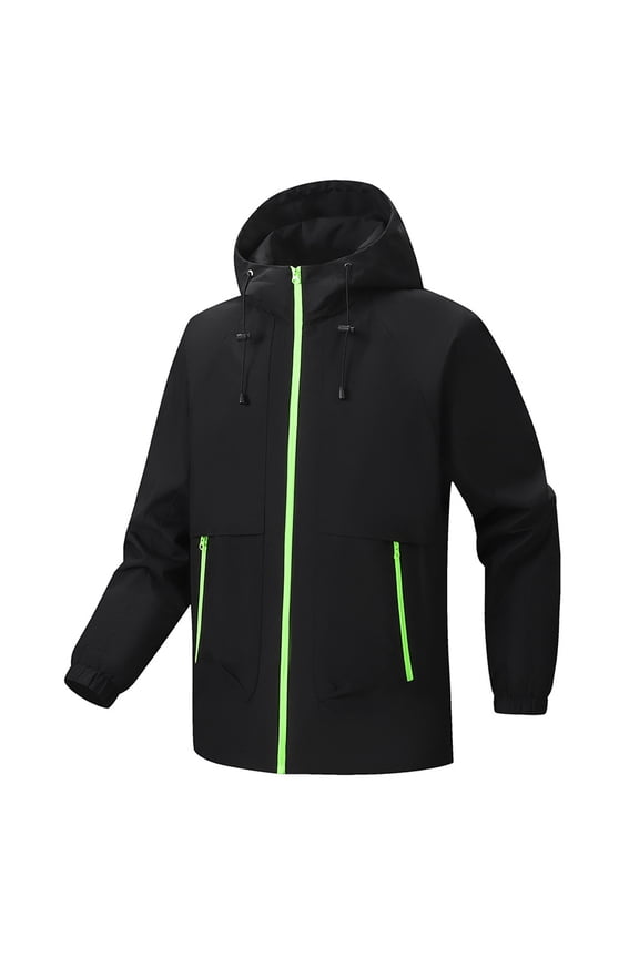 Men 2024 Spring And Autumn Outdoor Sports Single Layer Hardshell Jacket Mountaineering Jacket