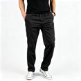 thumbnail image 1 of Men 4 Pocket Cargo Work Pants Durable Regular Fit Breathable Outdoor Utility Trousers S-XXL, 1 of 8