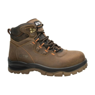 Men 6" Waterproof Composite Toe Work Boot Brown