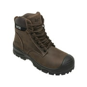 Men 6 Waterproof Composite Toe Work Boot Brown
