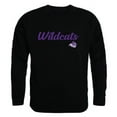 thumbnail image 1 of Men Abilene Christian Wildcats Script Crew Fleece, Black - Extra Large, 1 of 1