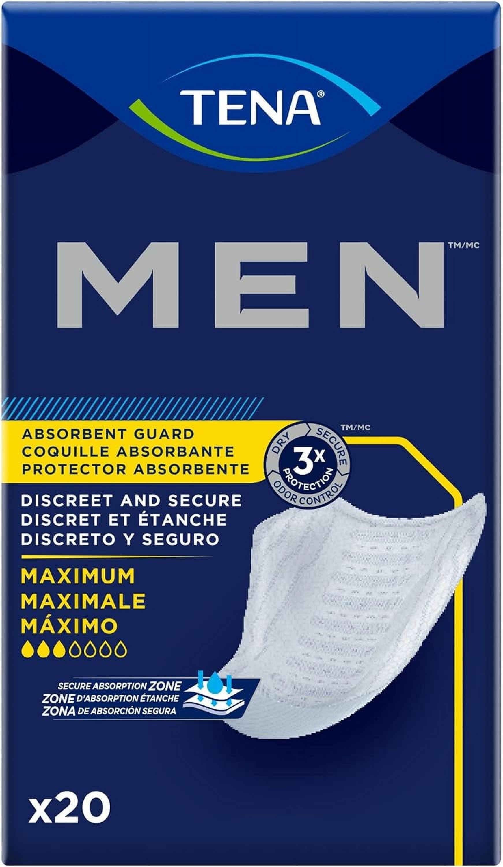 Men Absorbent Guard - Maximum Bladder Control Pad for Adults