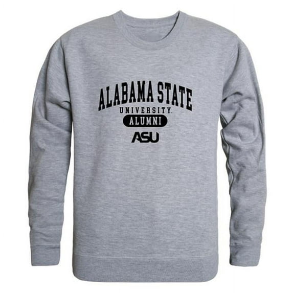 Men Alabama State Hornets Alumni Fleece, Heather Grey - Large