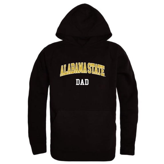 Men Alabama State Hornets Dad Hoodie, Black - 2XL