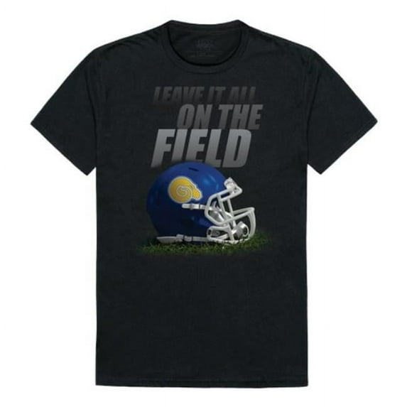 Men Albany State Rams Gridiron T-Shirt, Black - Extra Large