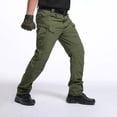 thumbnail image 1 of Men All Terrain Cargo Pants Regular Stretch Fit Breathable 6 Pocket UV Hiking Work Pants S-XXL, 1 of 9