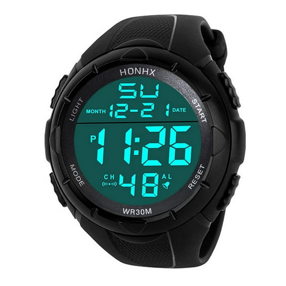 Men Analog Digital Military Sport LED Waterproof Wrist Watch