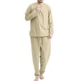 thumbnail image 1 of Men And Women Autumn And Winter Christmas Day Fashion Casual Letter Printed Sweater Pants Sports Suit Suite Casual Suit Mens Full Suit Leisure Suit Prom Vest And Tie Big Mens Suits Big, 1 of 4