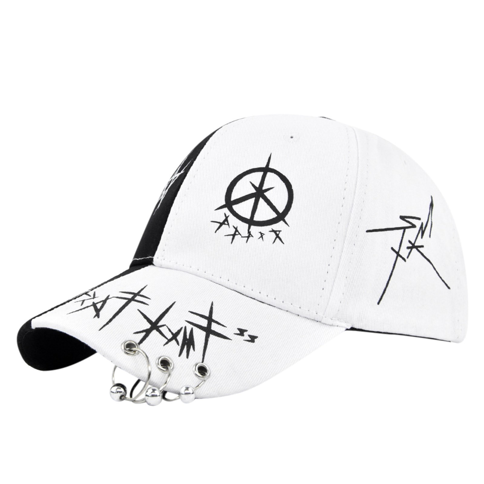 Men And Women Casual Regular Youth Retro Letters Colorful High Street