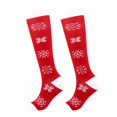 Men And Women Compression Socks Calf Knee High Cartoon Print Socks Warm ...