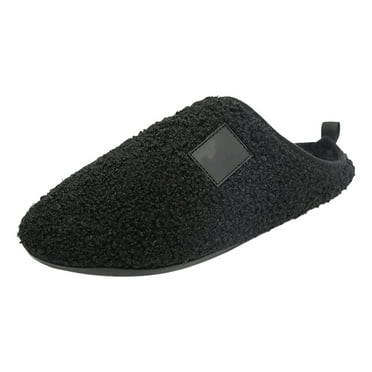 Men And Women Couples Winter Solid Colour Home Indoor Cotton Slippers Soft Bottom Package With Thickened Velvet Warm Slippers