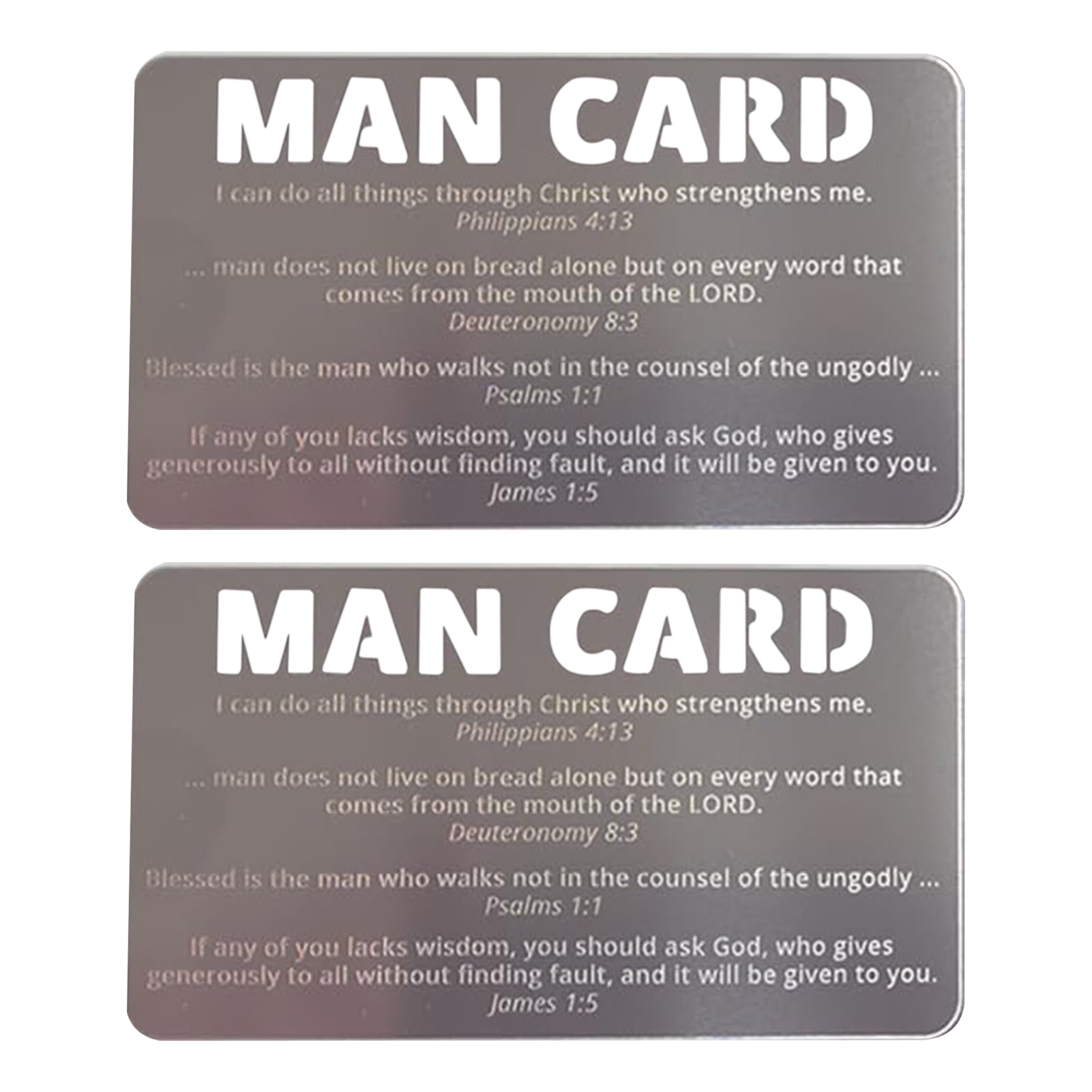 Men And Women Prayer Cards Bible Verse Wallet Insert Cards Christian ...