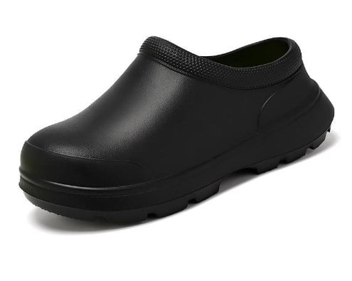 Men And Women Work Shoes Non Slip Waterproof Chef Shoes Food Service Work Clogs for Restaurant Oil Resistant Kitchen Shoes