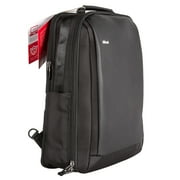 Men Anti Theft Leather Backpack 15.6" Laptop Backpack Travel Business Office Bag Large Capacity with USB Charging School Bookbag