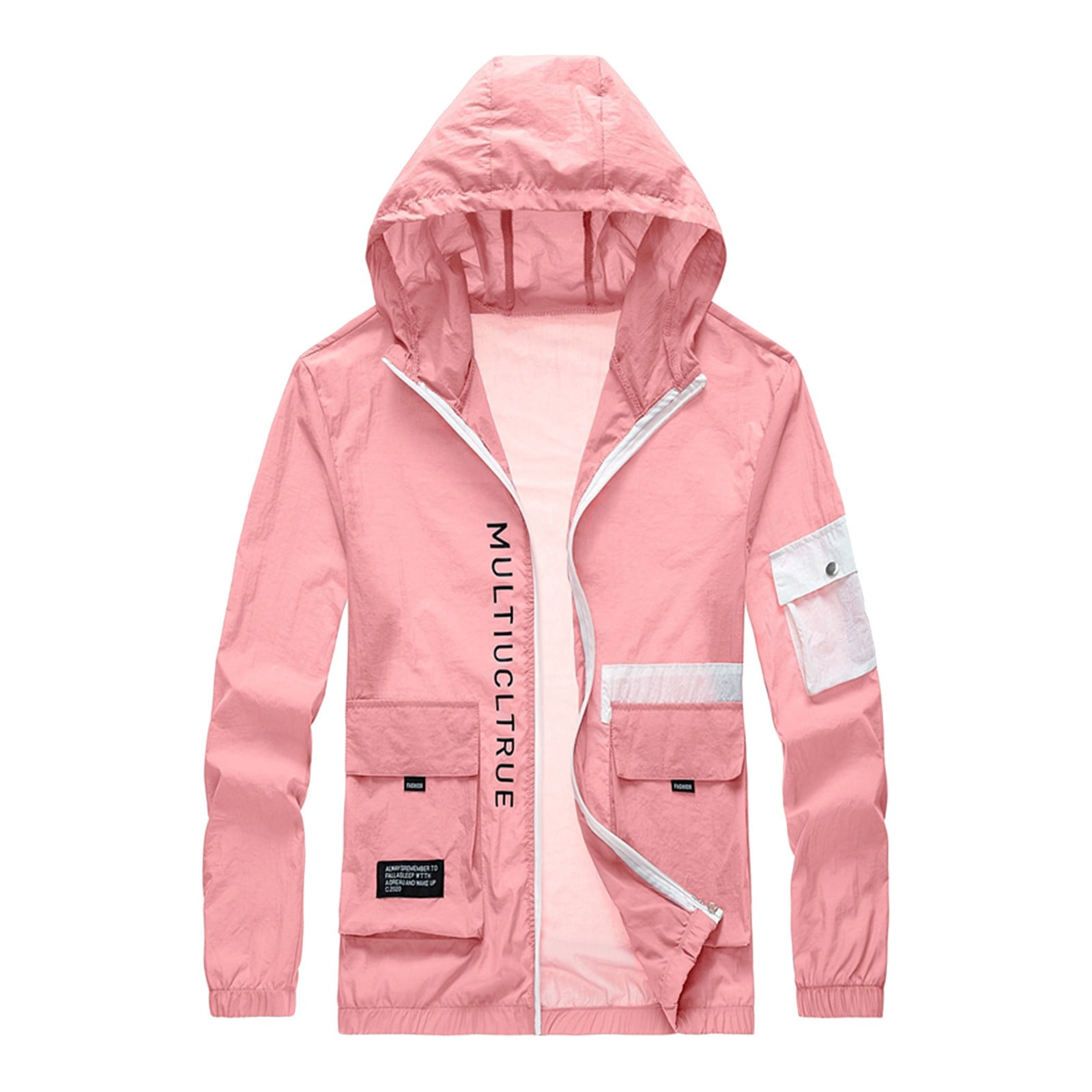 Mens pink rain jacket online