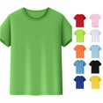 thumbnail image 1 of Men Athletic Crewneck Gym Tee Short Sleeve WorkouTennis T Shirts Running Top, 1 of 8