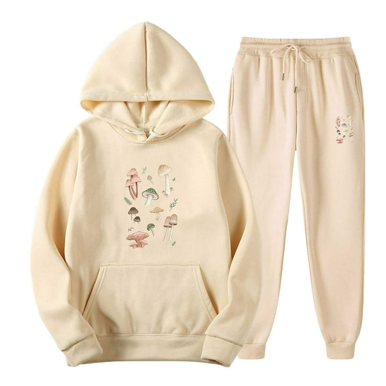 Warming up sweatshirt and joggers set sale