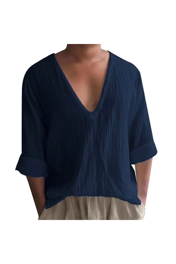 Men Autumn And Winter Fashion Casual Check Square Lapel Pocket Hoodless Fastening Clip Jacket Top