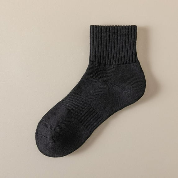 Men Autumn Winter Solid Color Towel Bottom Honeycomb Non Sports Basketball Socks Breathable Socks Mens Socks Size 9-11 Wool Stockings Extended Size Womens Socks Mens Running Socks Water Socks Flat